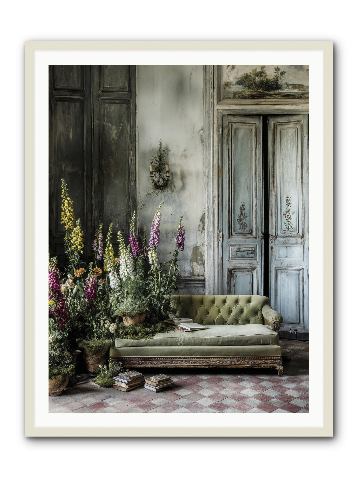 Awakened -- Framed Print - White 36x48