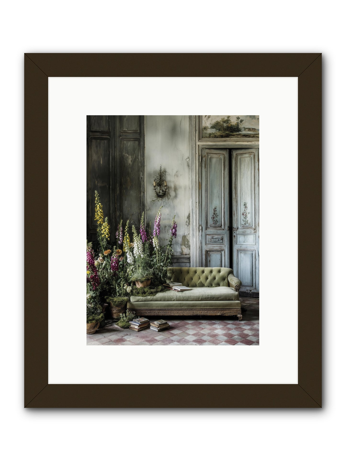 Awakened -- Framed Print - Black 9x12