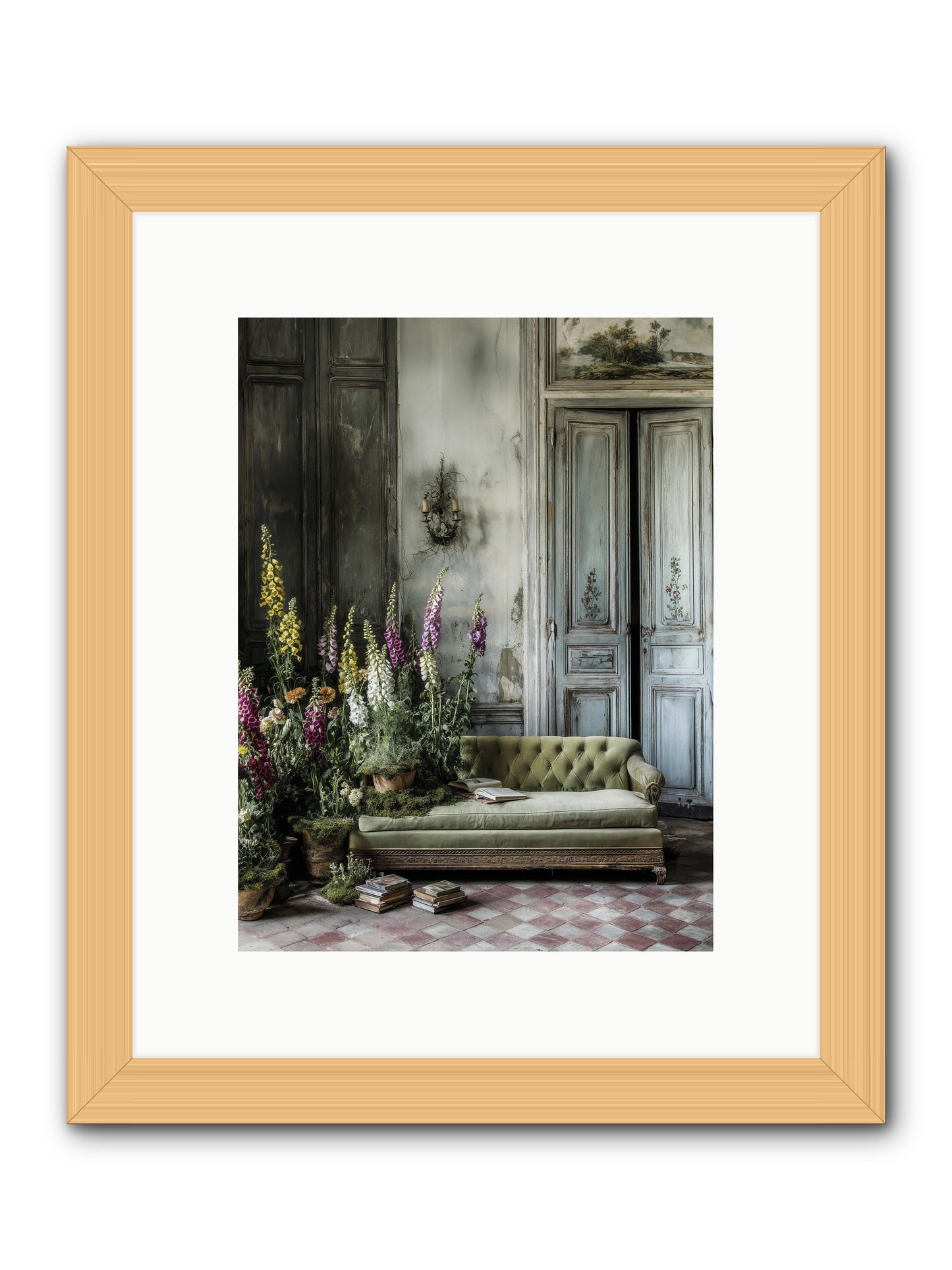 Awakened -- Framed Print - Natural 9x12