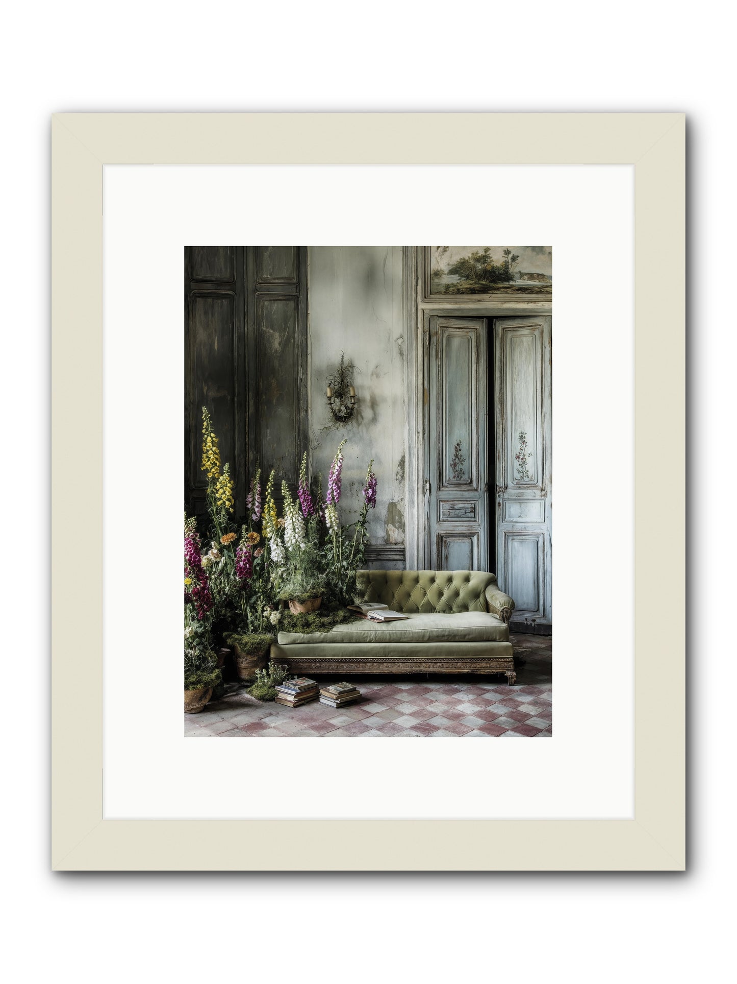 Awakened -- Framed Print - White 9x12