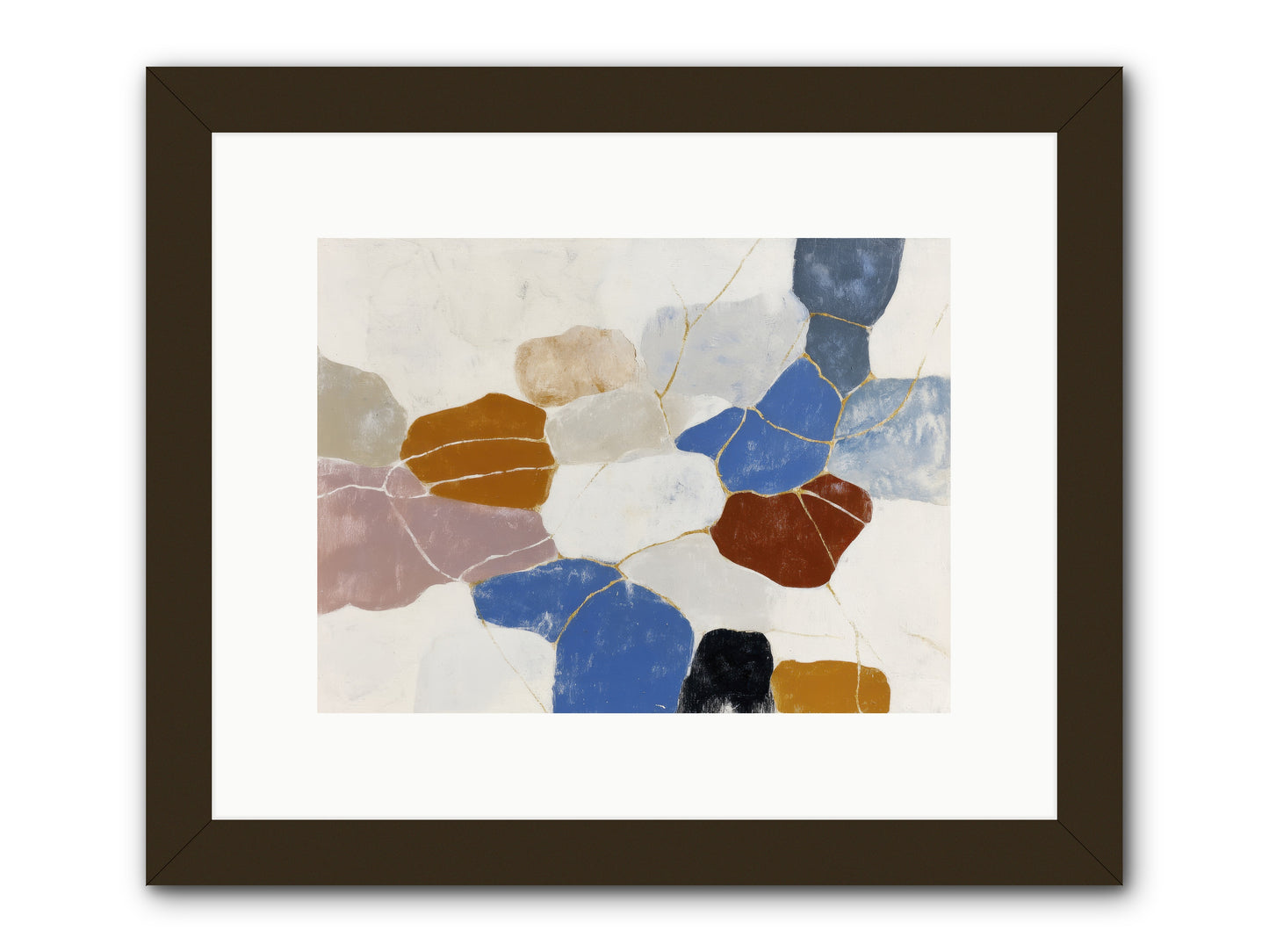 Azure -- Framed Print - Black 12x9