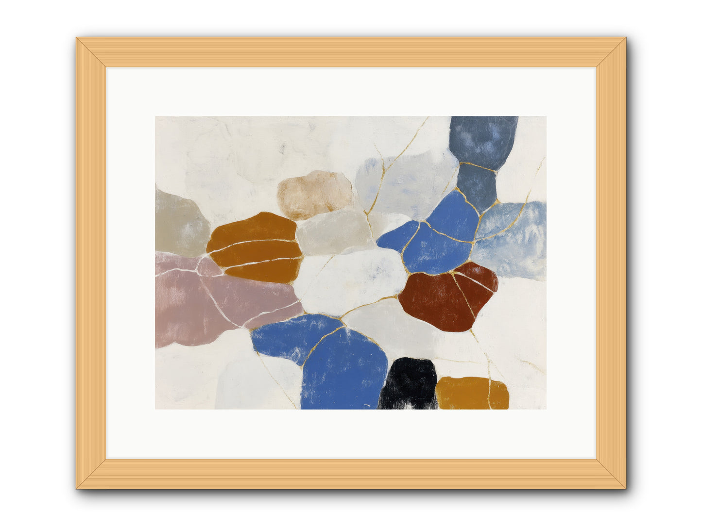 Azure -- Framed Print - Natural 16x12