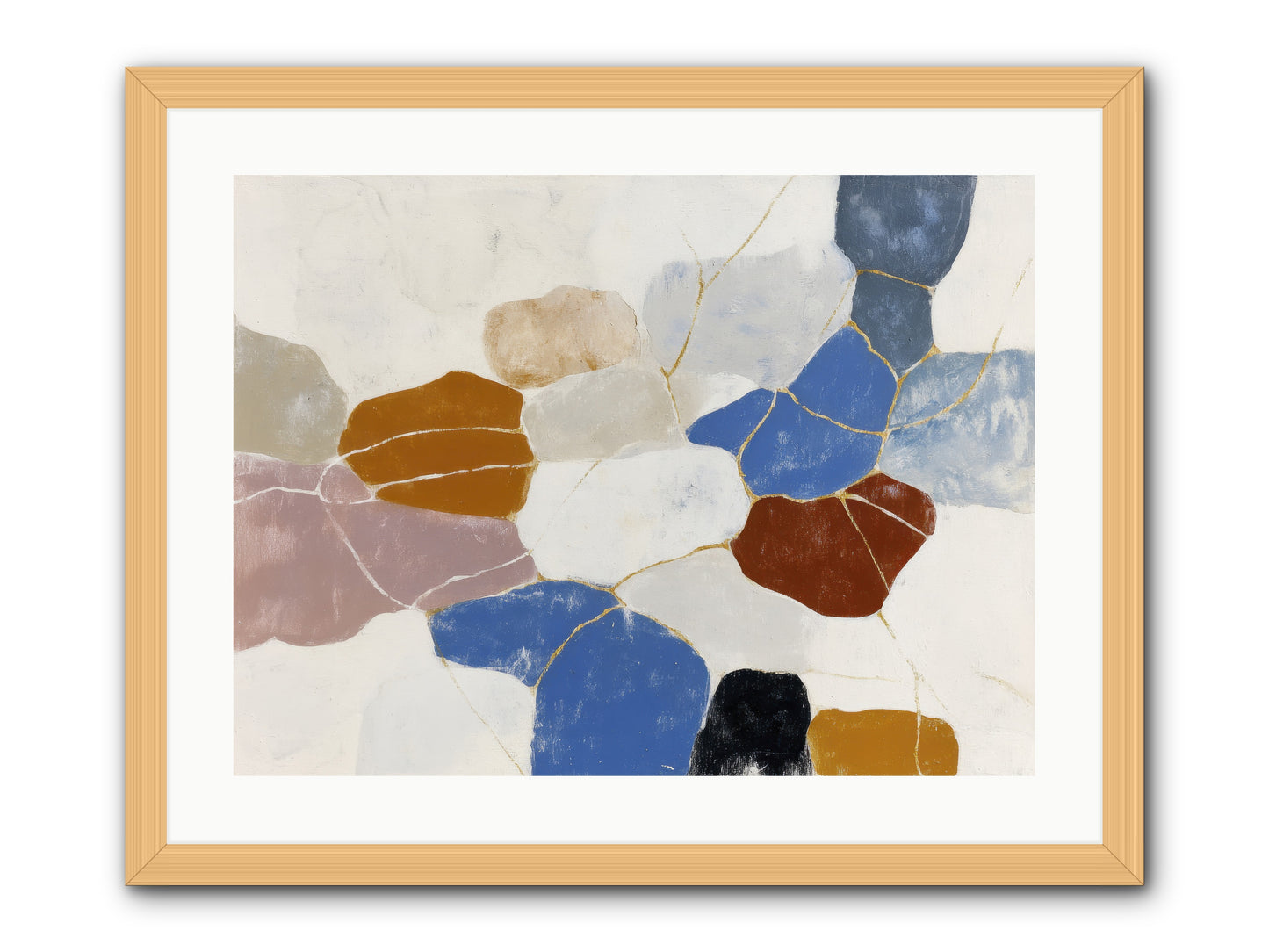 Azure -- Framed Print - Natural 24x18