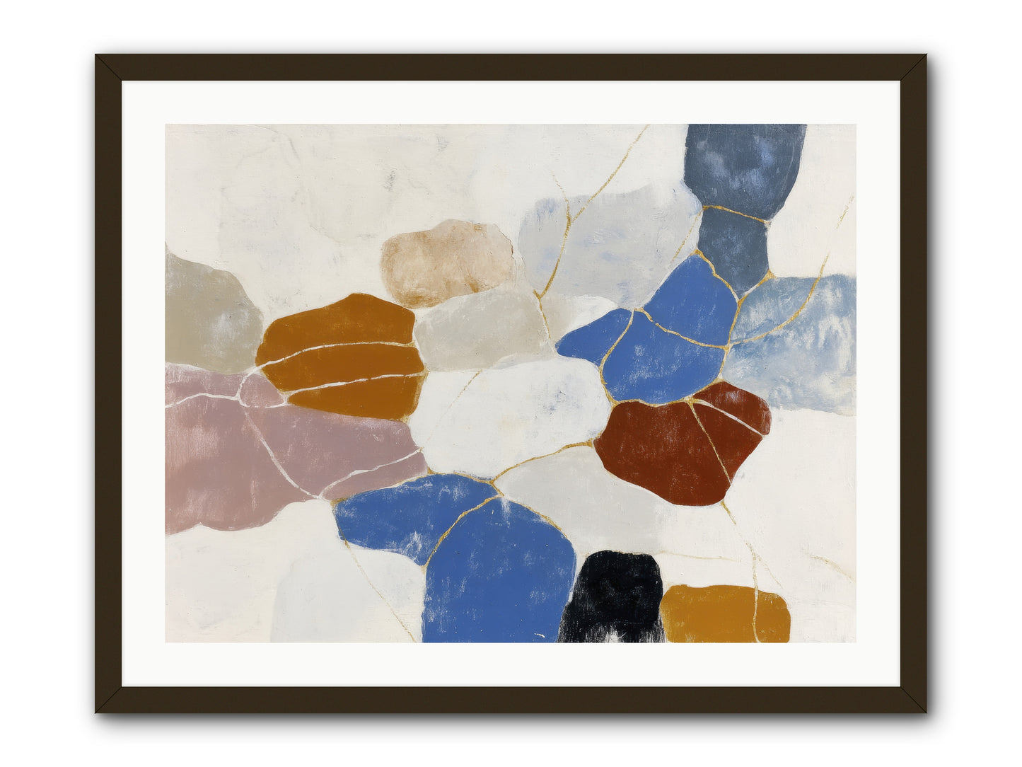 Azure -- Framed Print - Black 32x24