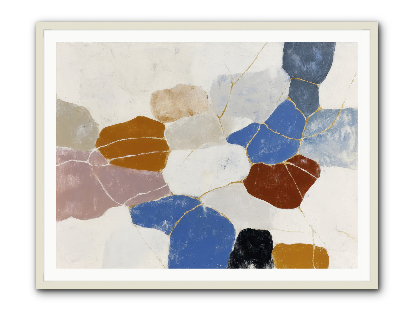Azure -- Framed Print - White 48x36