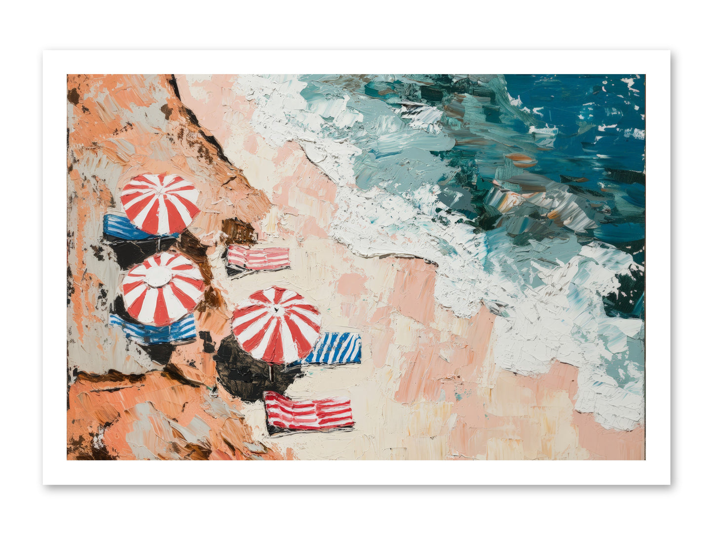 Azure Afternoons -- Paper Print 24x16