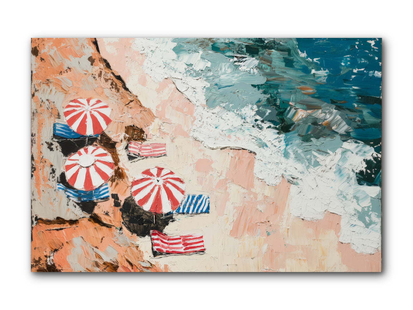 Azure Afternoons -- Wrapped Canvas 12x8