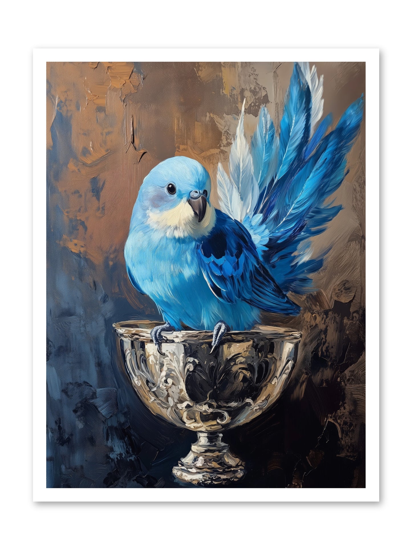Azure Serenade -- Paper Print 24x32
