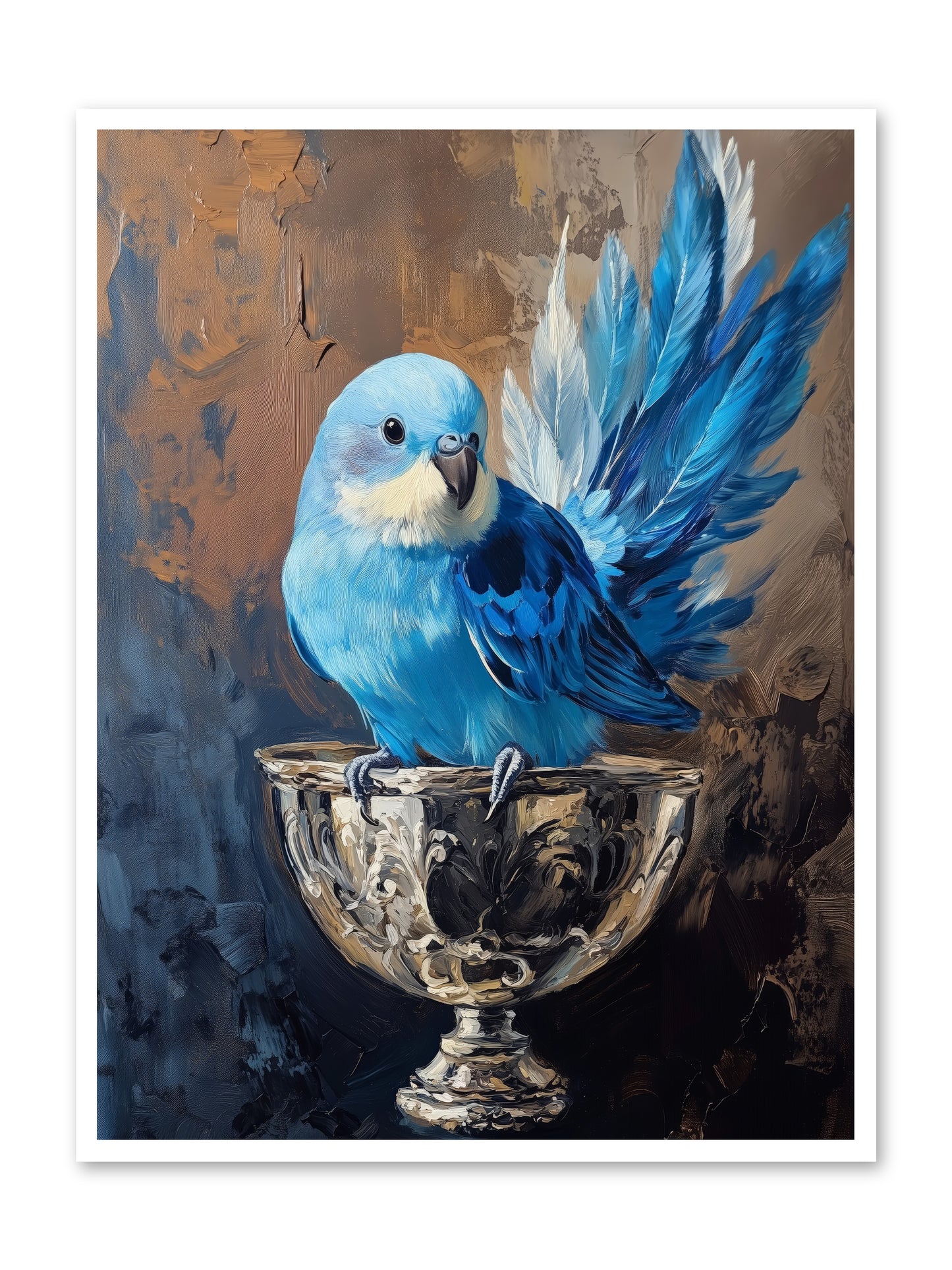 Azure Serenade -- Paper Print 36x48