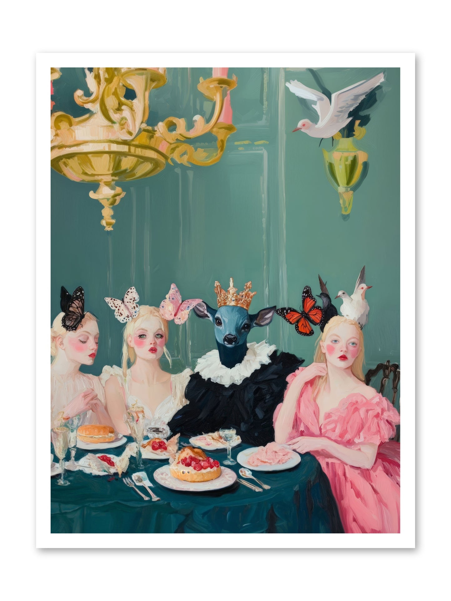 Backstage CharmRez2 -- Loose Canvas Print 24x32