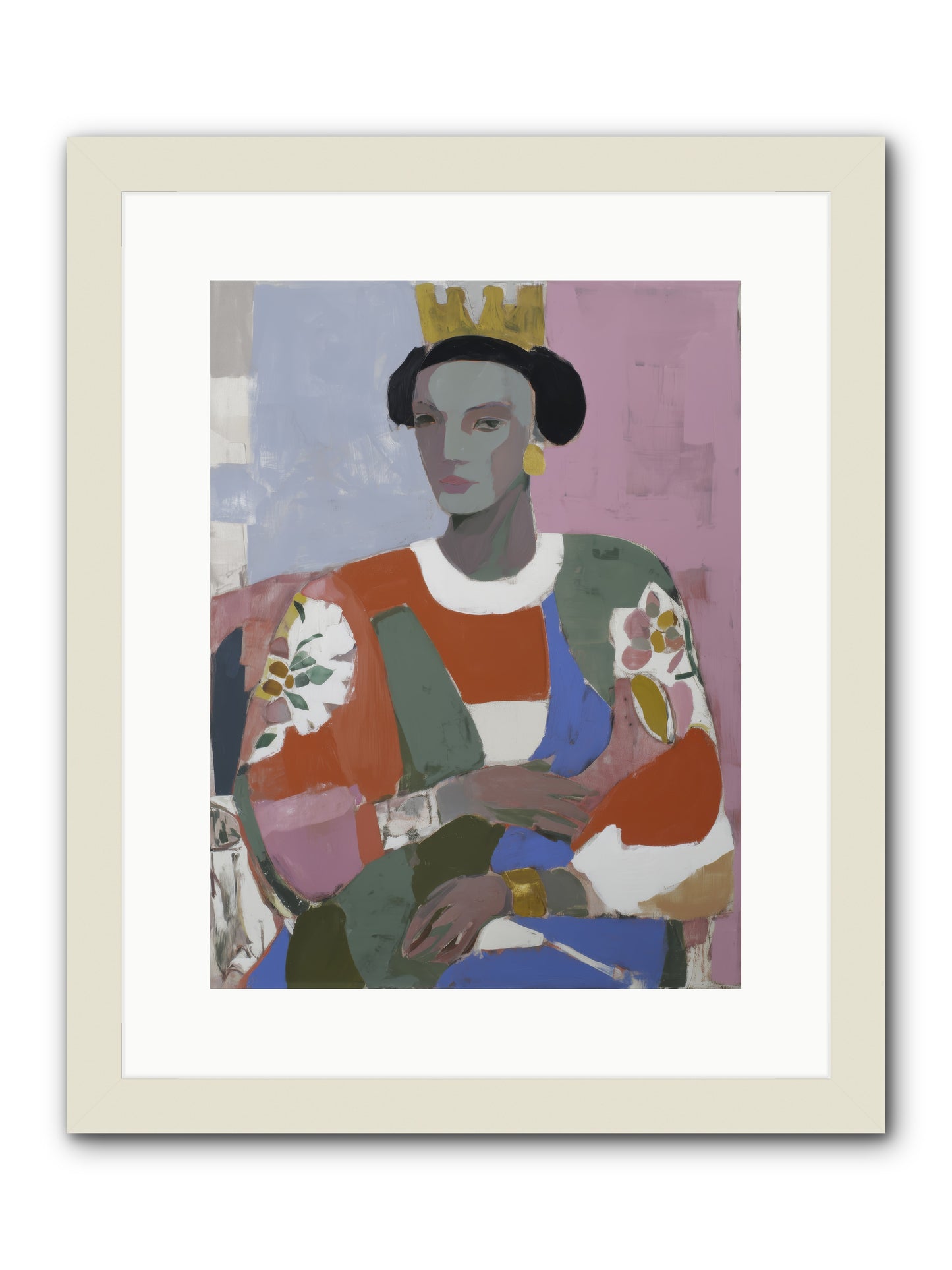 Ballad -- Framed Print - White 12x16