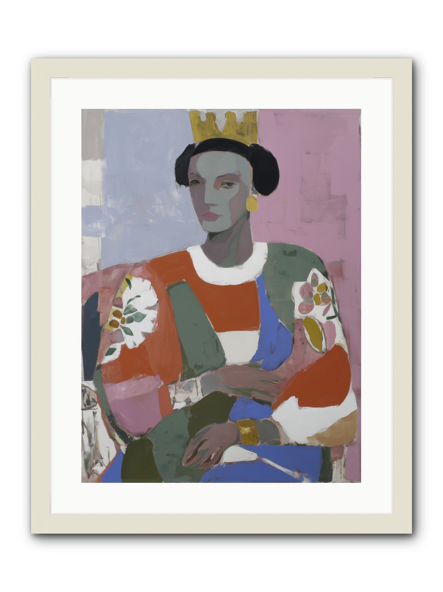 Ballad -- Framed Print - White 18x24