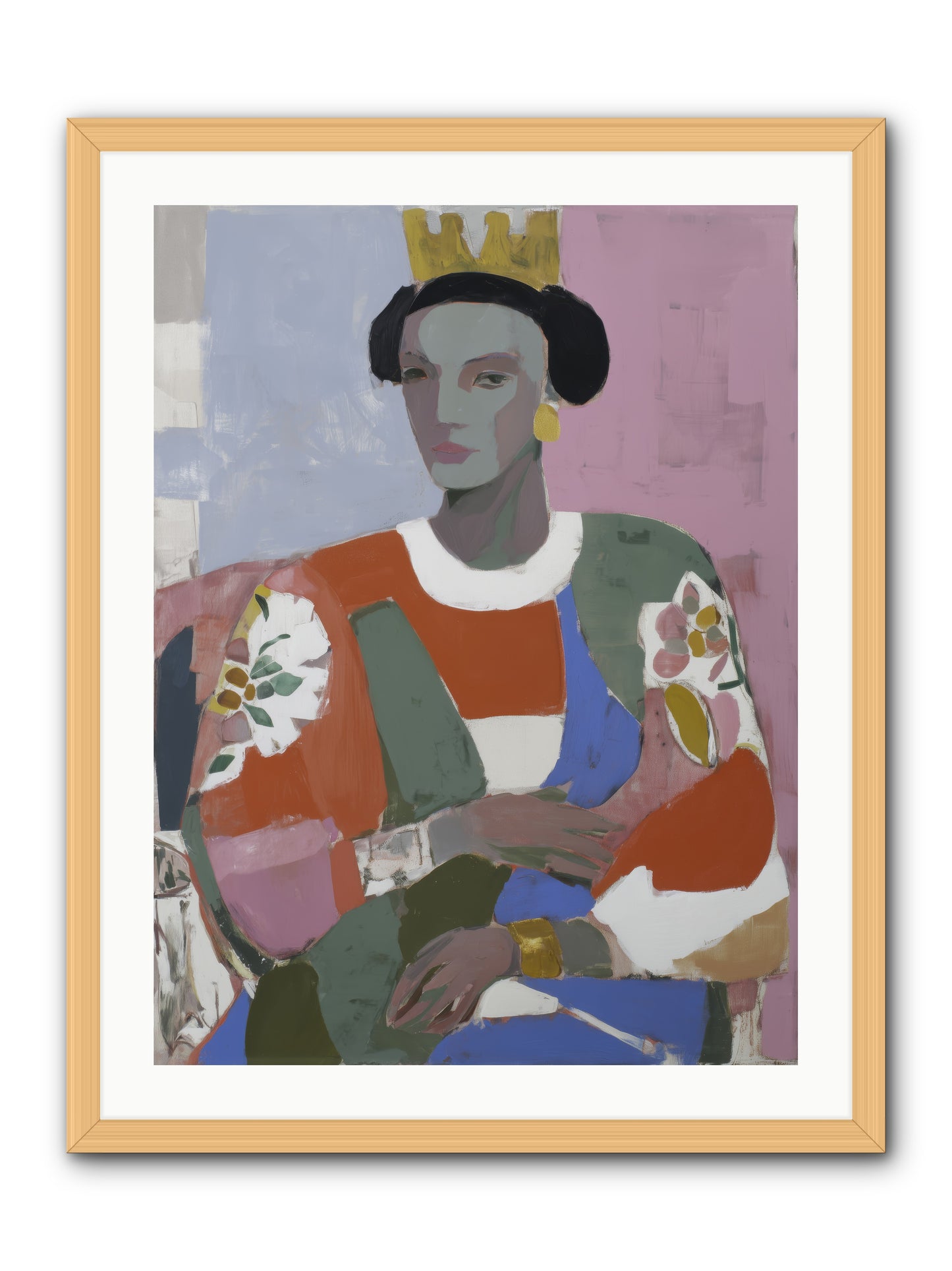 Ballad -- Framed Print - Natural 24x32