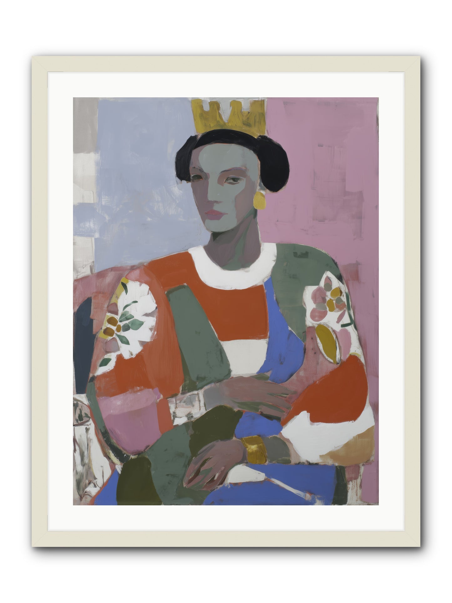 Ballad -- Framed Print - White 24x32