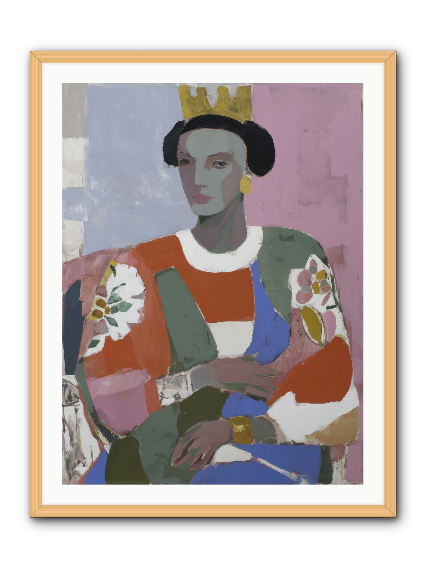 Ballad -- Framed Print - Natural 30x40
