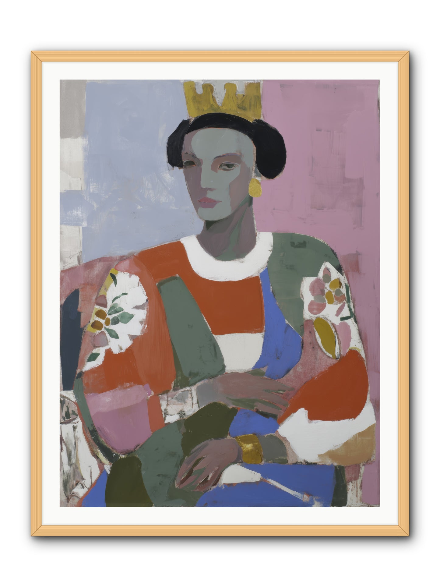 Ballad -- Framed Print - Natural 36x48