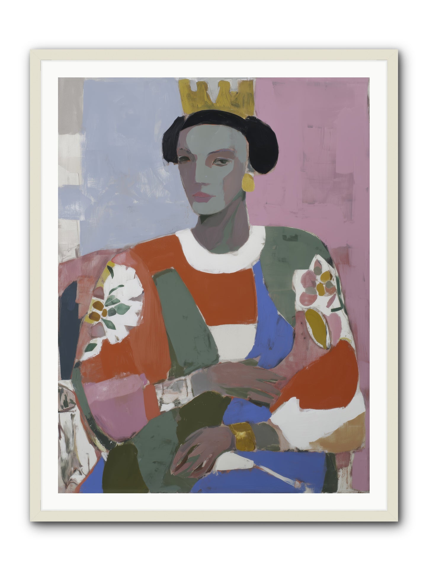 Ballad -- Framed Print - White 36x48
