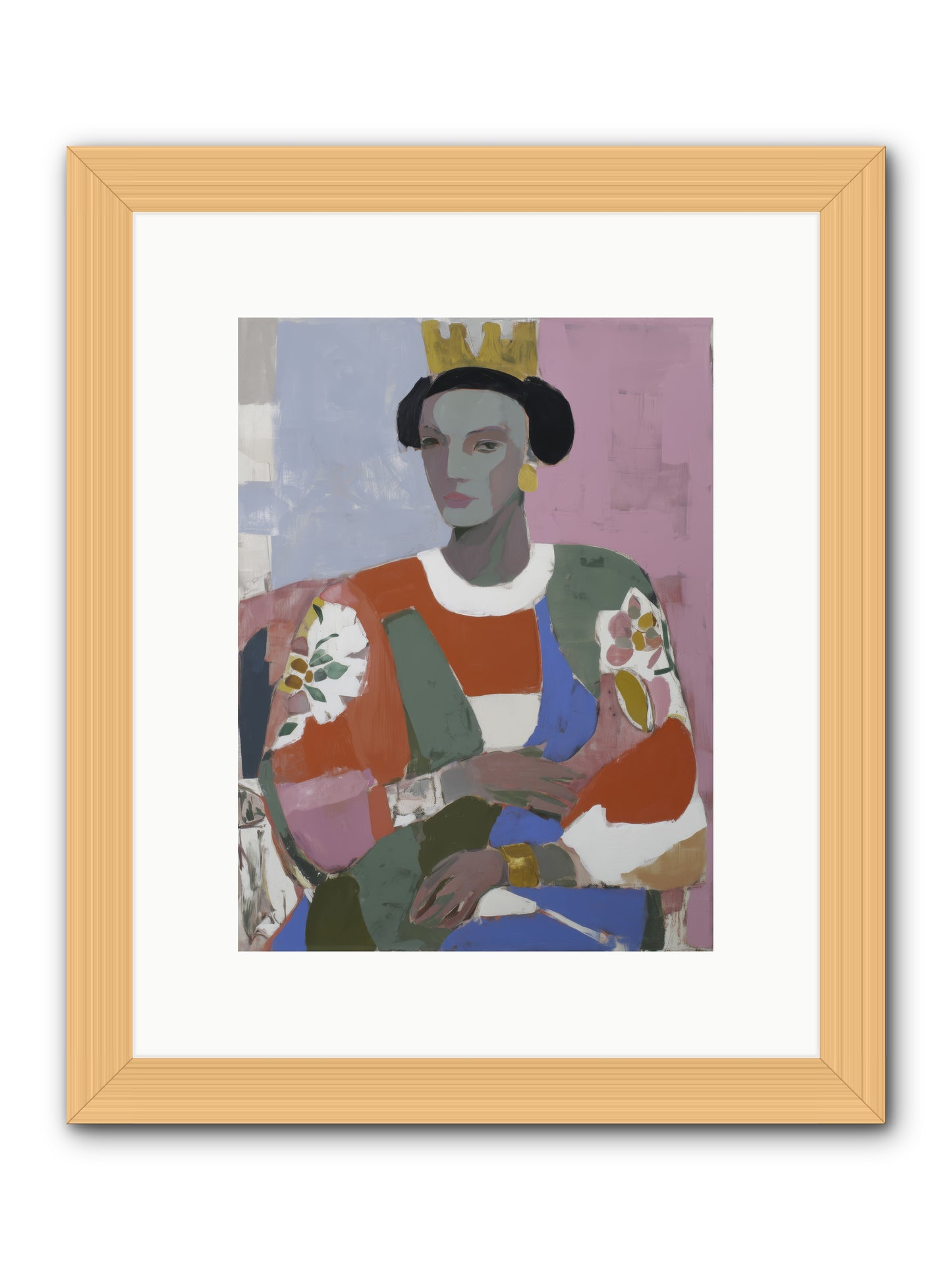 Ballad -- Framed Print - Natural 9x12