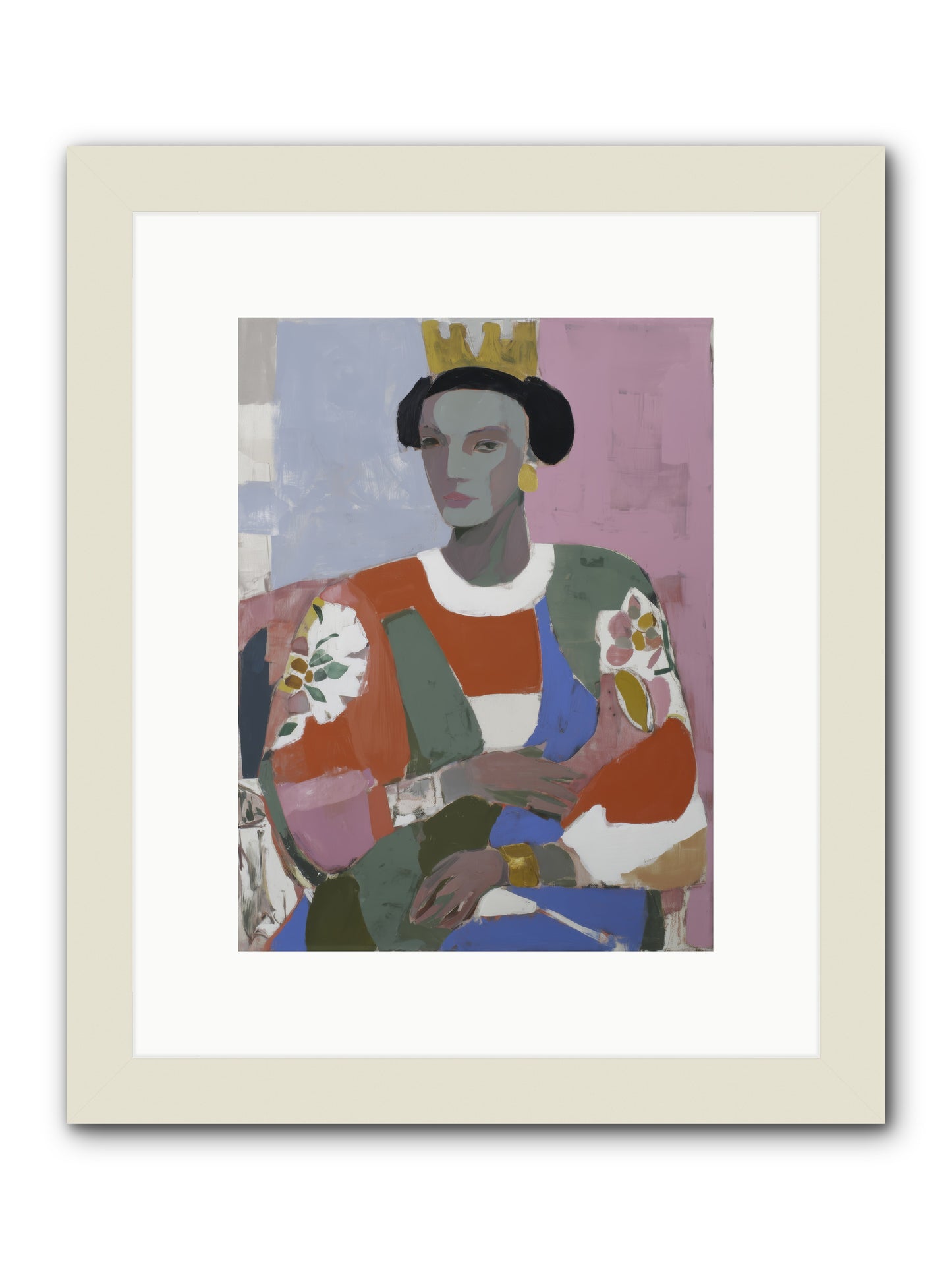 Ballad -- Framed Print - White 9x12