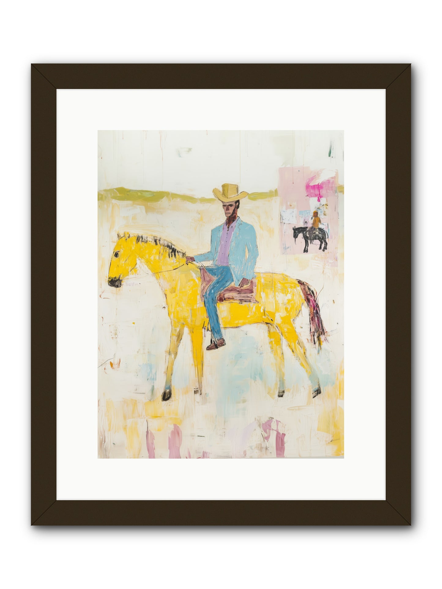 Ballad Of Blue Thunder -- Framed Print - Black 12x16