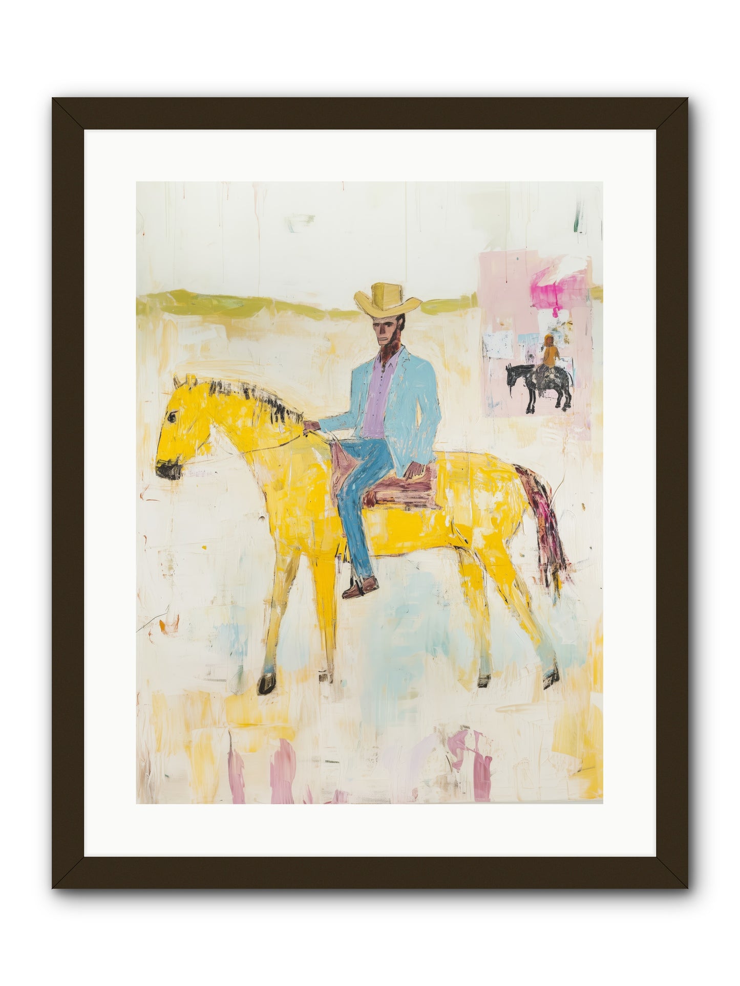 Ballad Of Blue Thunder -- Framed Print - Black 18x24