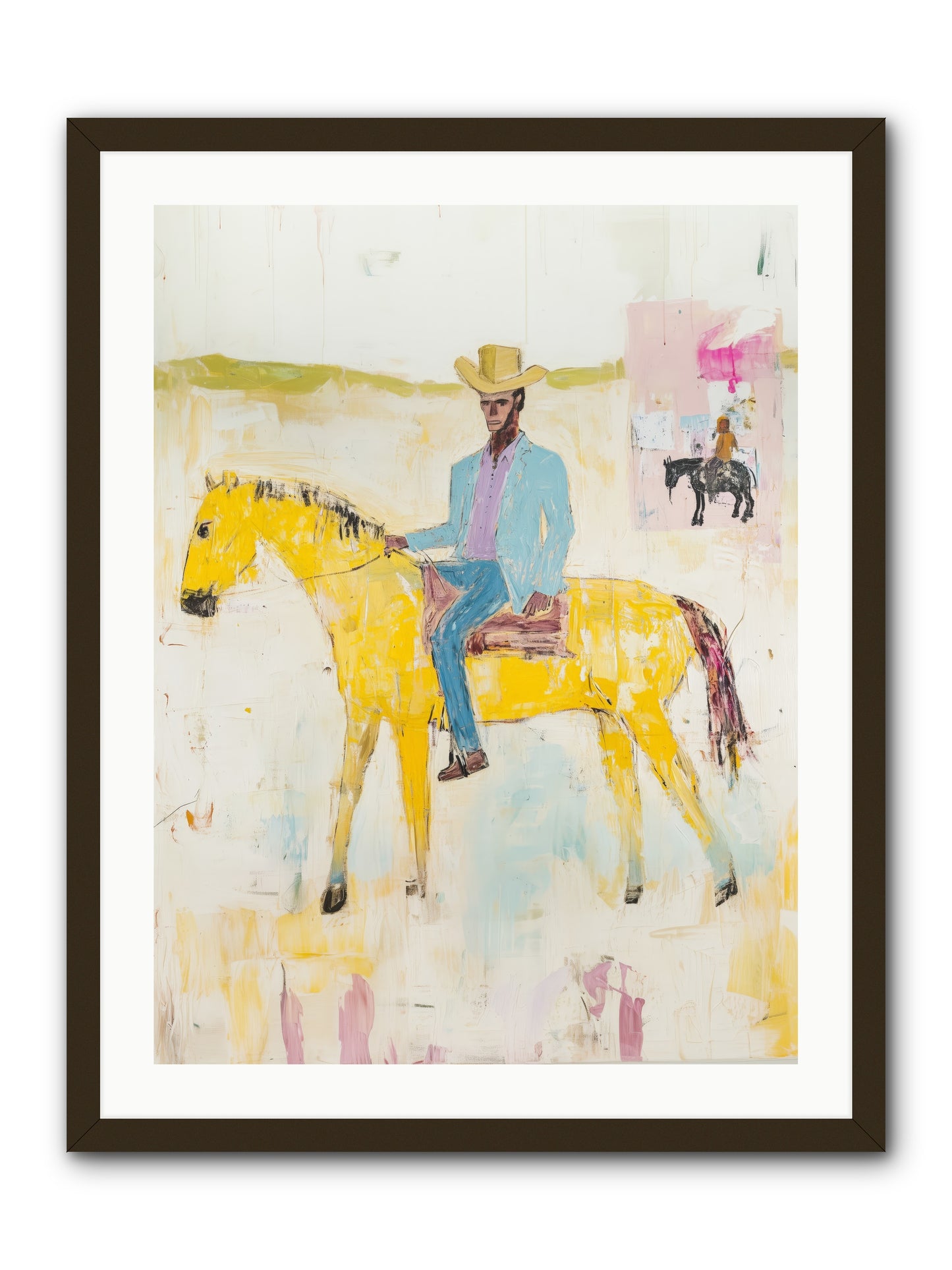 Ballad Of Blue Thunder -- Framed Print - Black 24x32