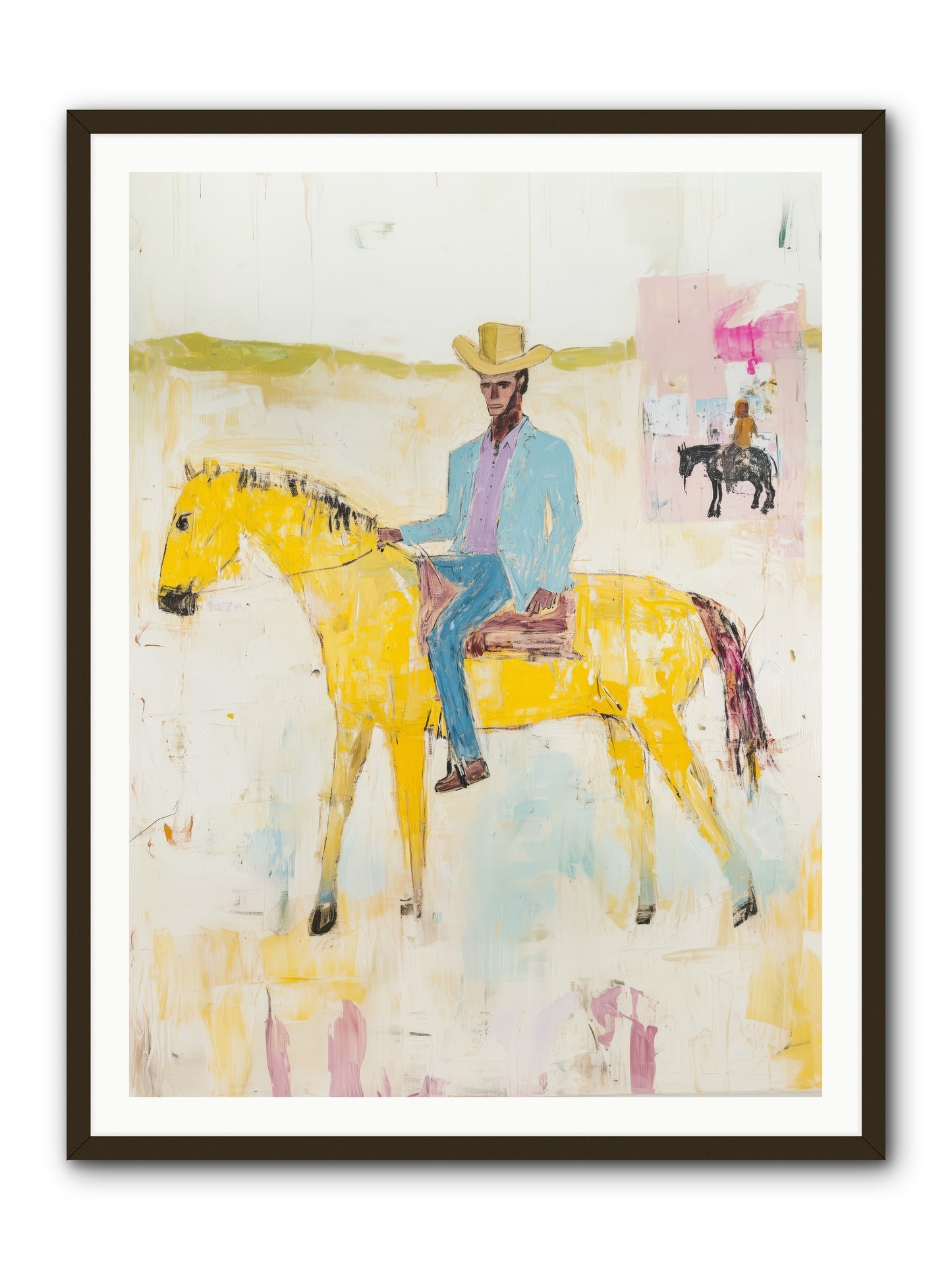 Ballad Of Blue Thunder -- Framed Print - Black 36x48