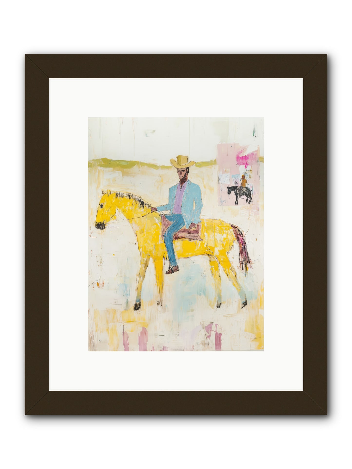 Ballad Of Blue Thunder -- Framed Print - Black 9x12
