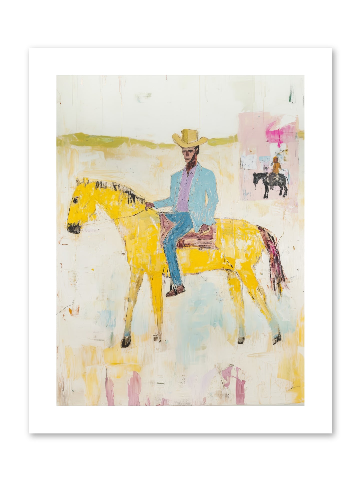 Ballad Of Blue Thunder -- Loose Canvas Print 9x12