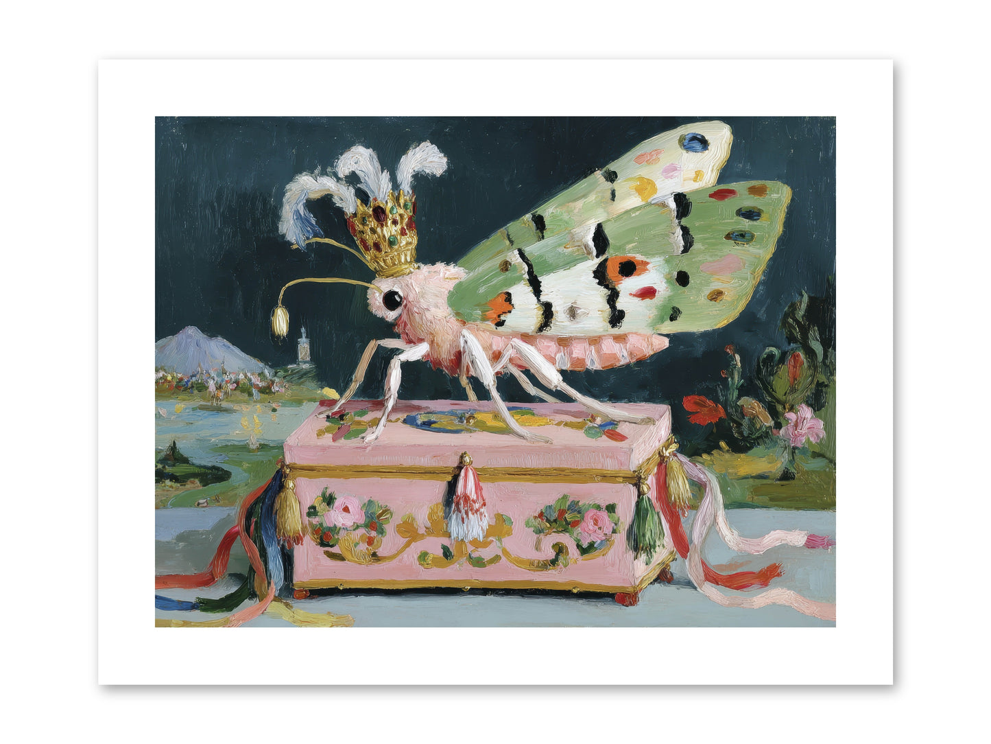 Ballet of the Luminous -- Loose Canvas Print 12x9