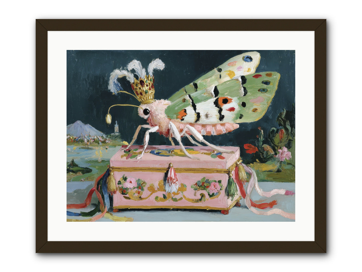 Ballet of the Luminous -- Framed Print - Black 24x18
