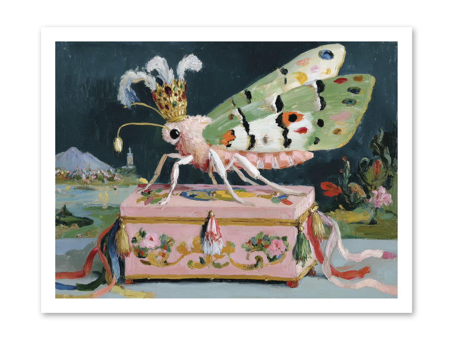 Ballet of the Luminous -- Loose Canvas Print 24x18