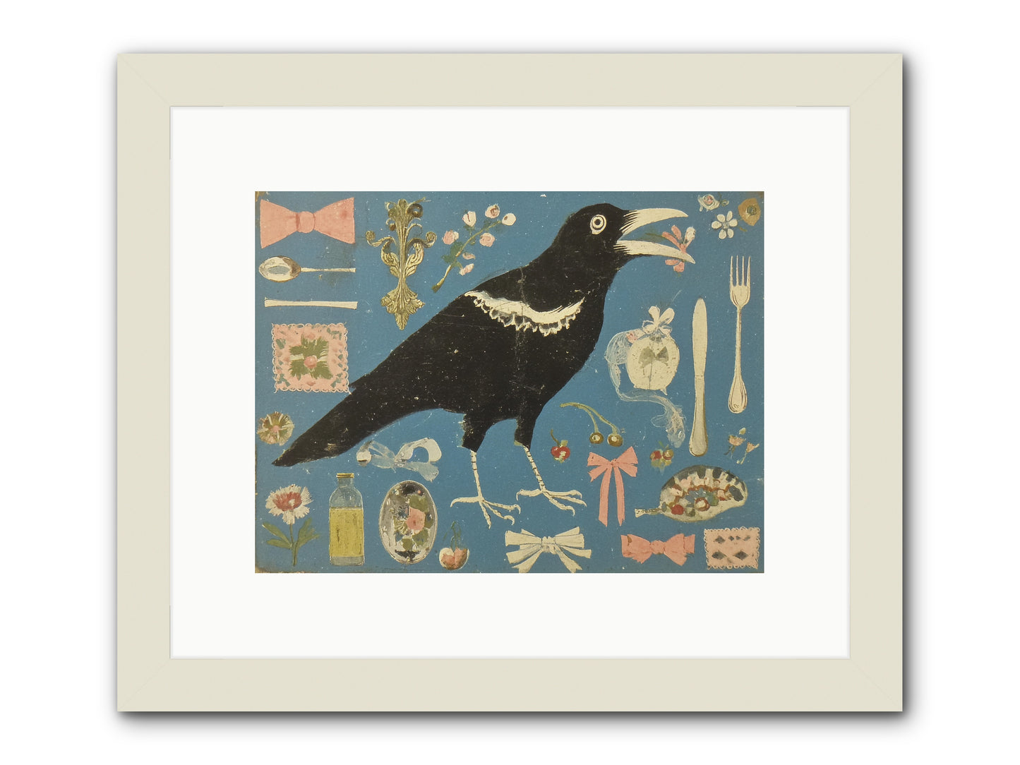 Ballroom for One -- Framed Print - White 12x9