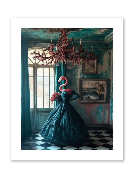 Ballrooms below seaRez -- Paper Print 9x12