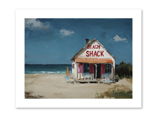 Barefoot Headquarters -- Paper Print 12x9