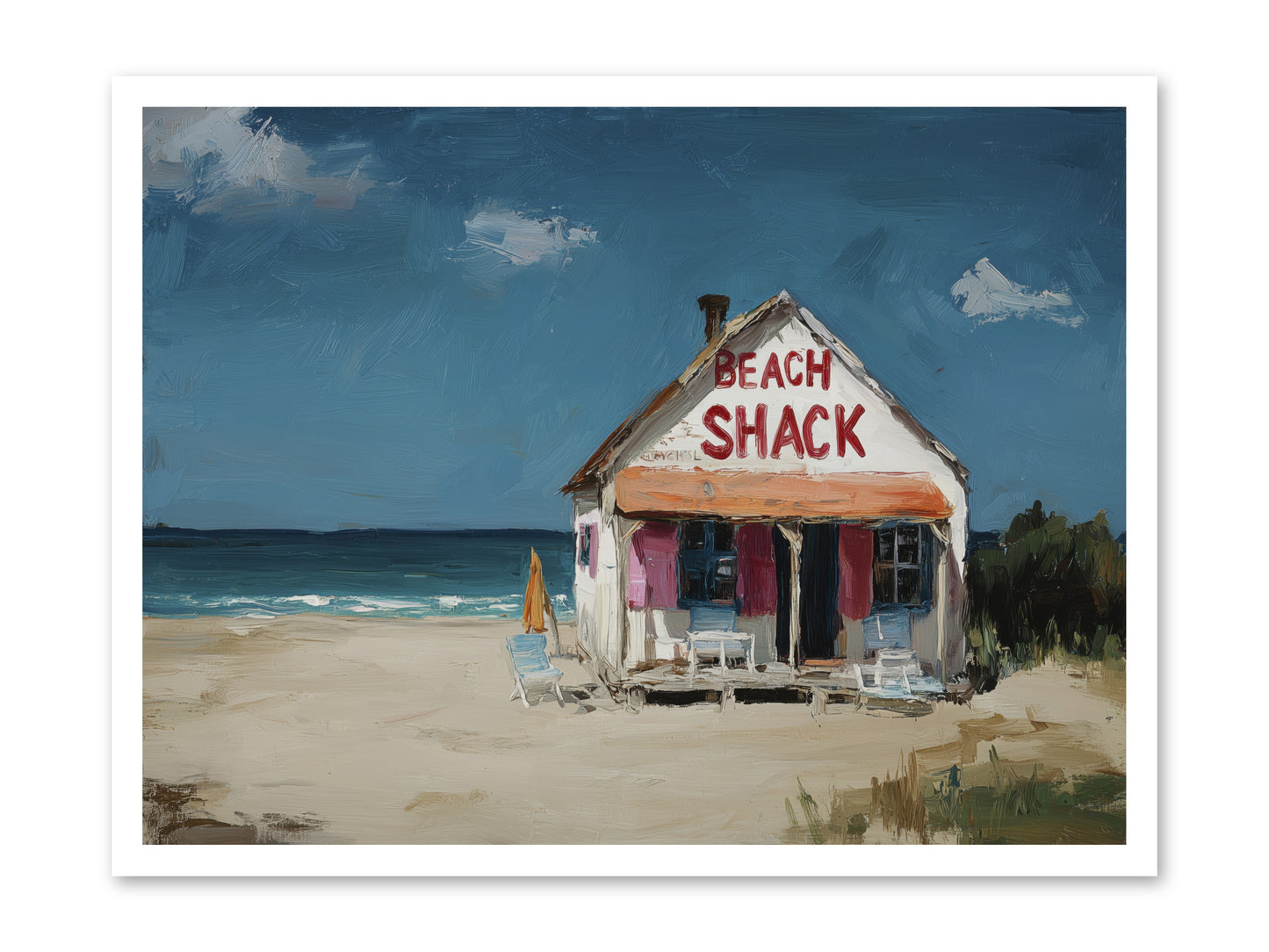 Barefoot Headquarters -- Paper Print 32x24
