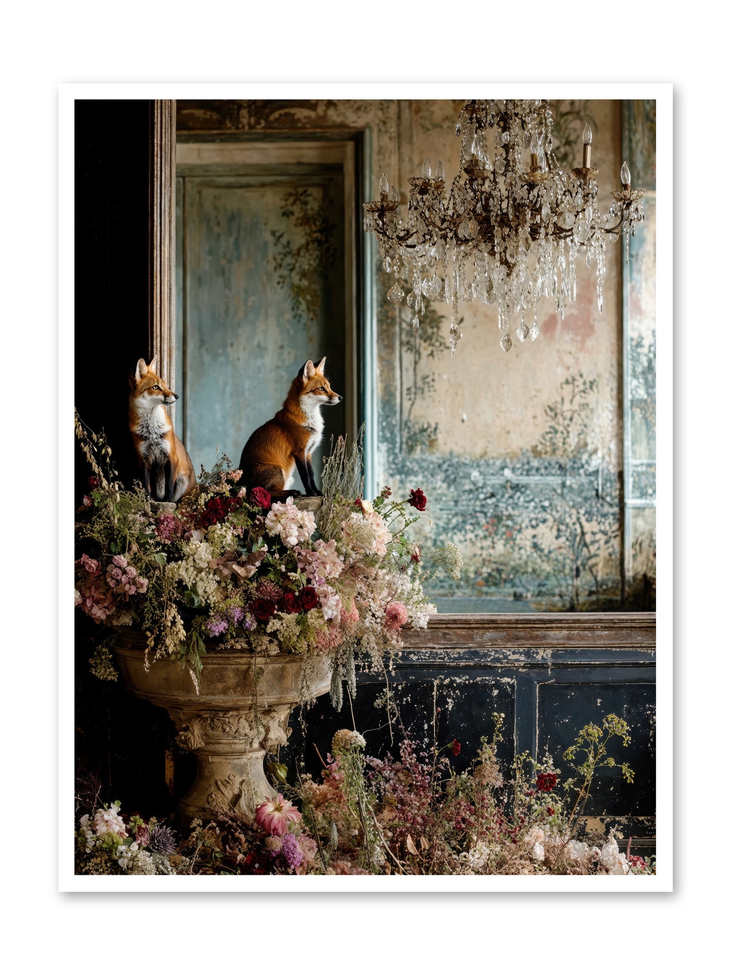 Baroque Wildlife -- Paper Print 36x48