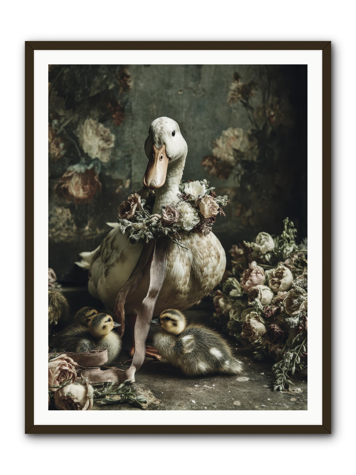 Basil -- Framed Print - Black 36x48