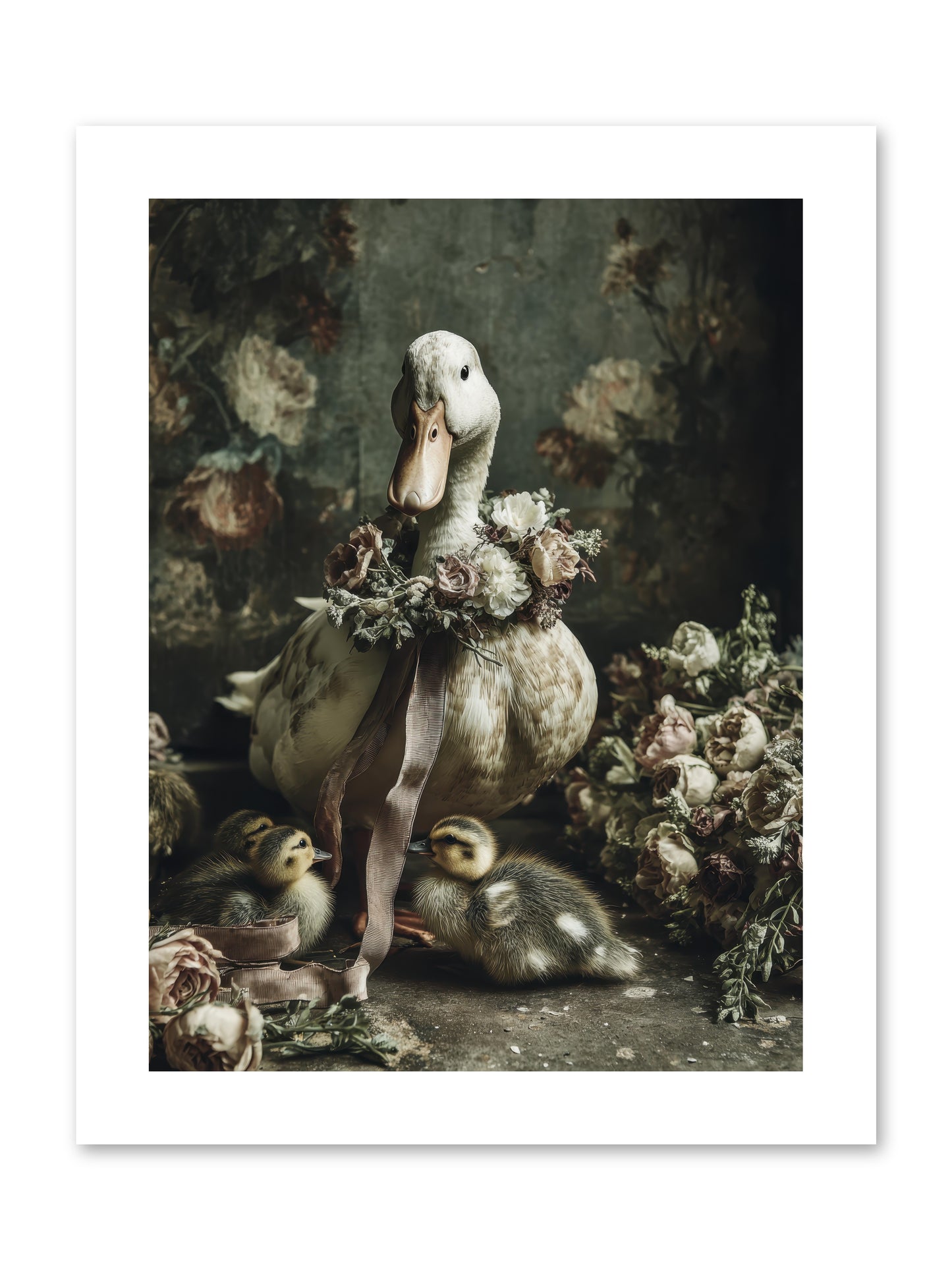 Basil -- Paper Print 9x12