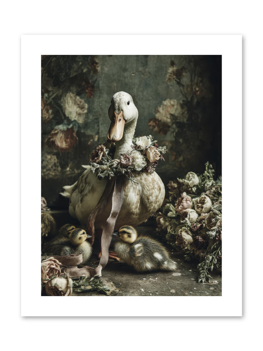 Basil -- Paper Print 9x12