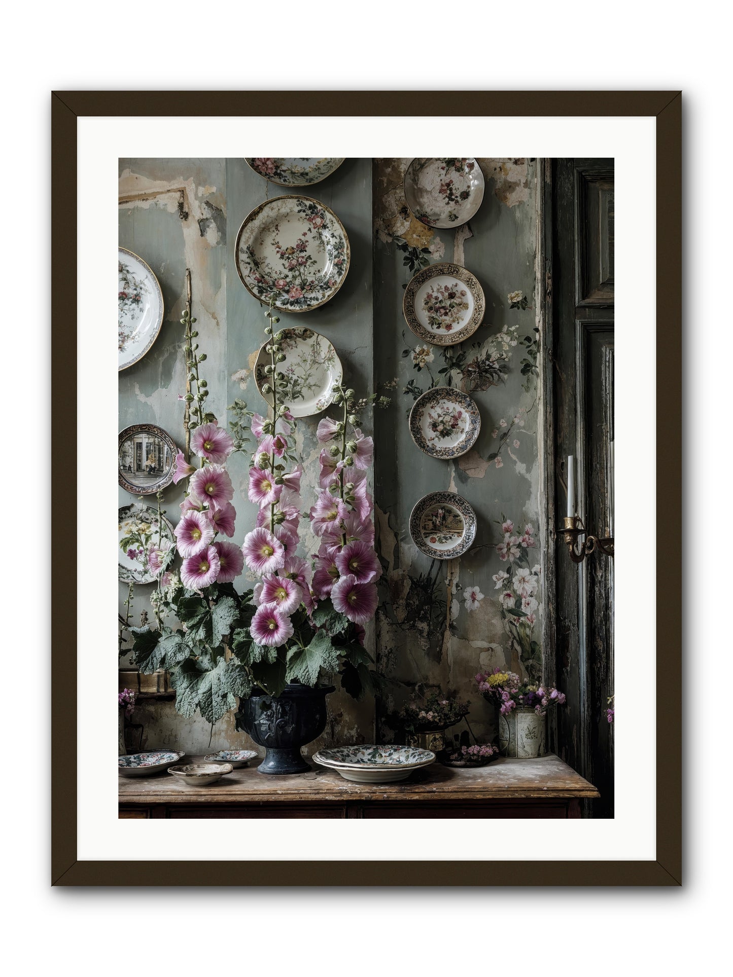 Basile -- Framed Print - Black 24x32