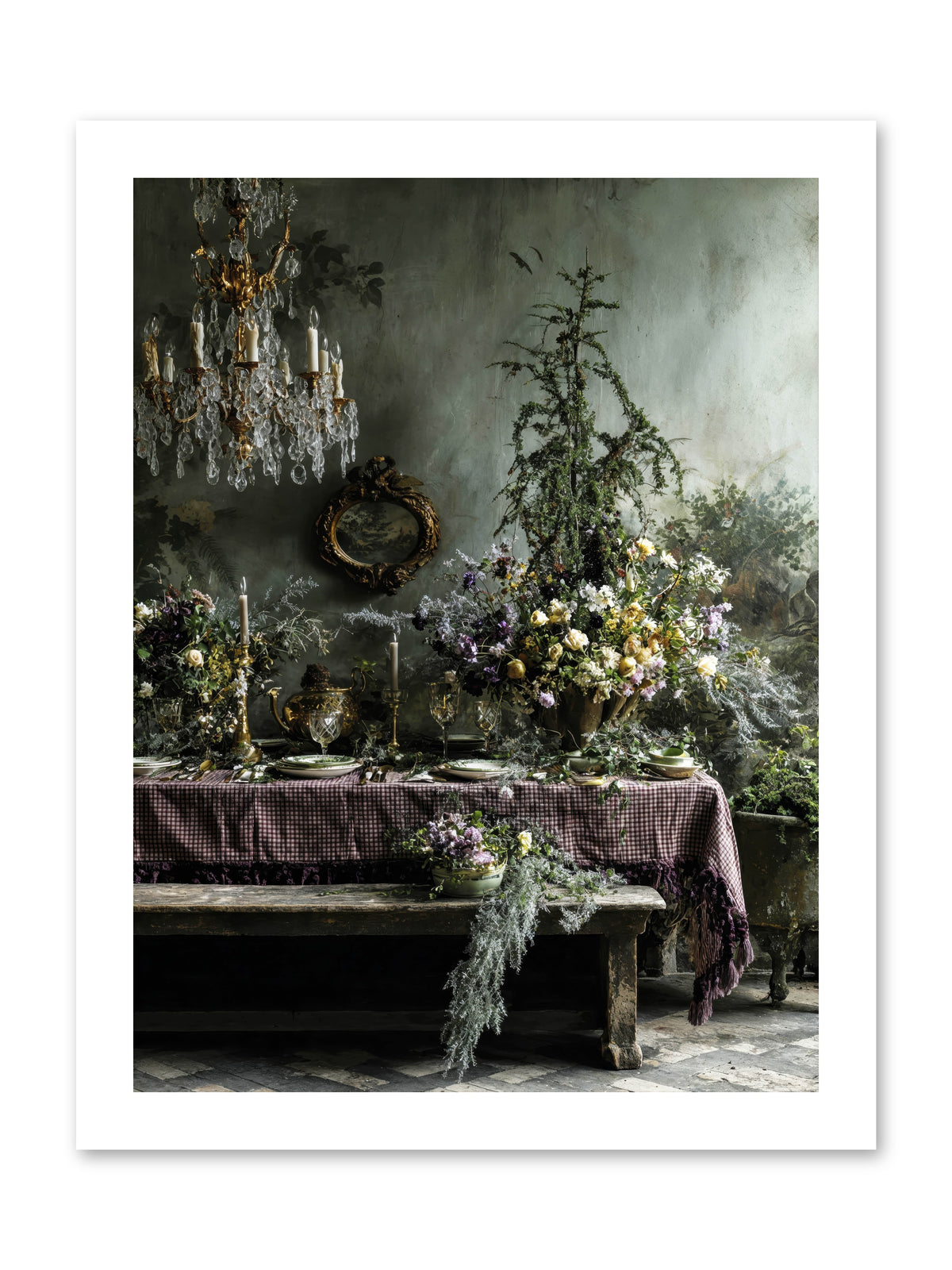 Bathed In Celestial Glow -- Paper Print 12x16