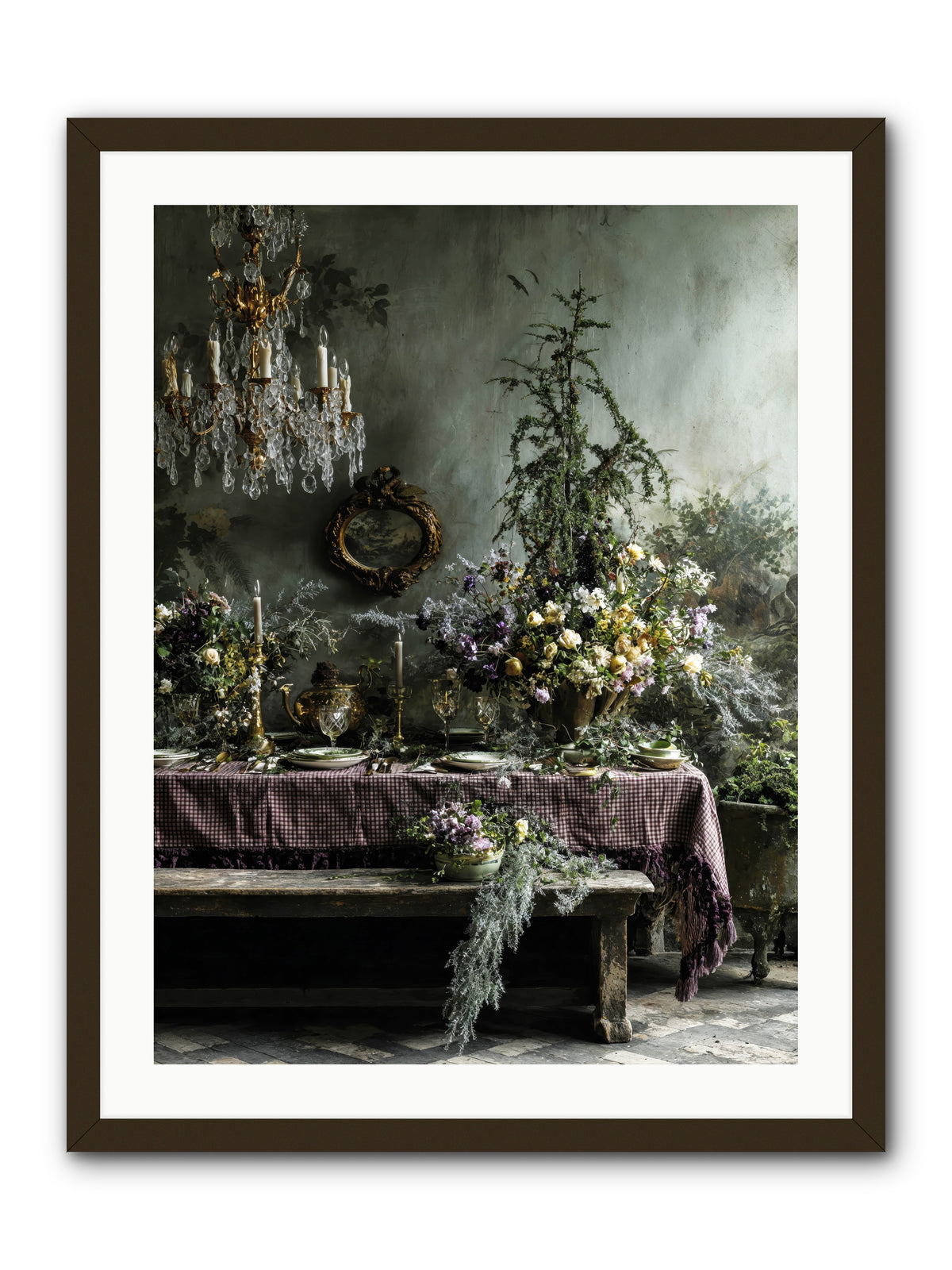 Bathed In Celestial Glow -- Framed Print - Black 24x32