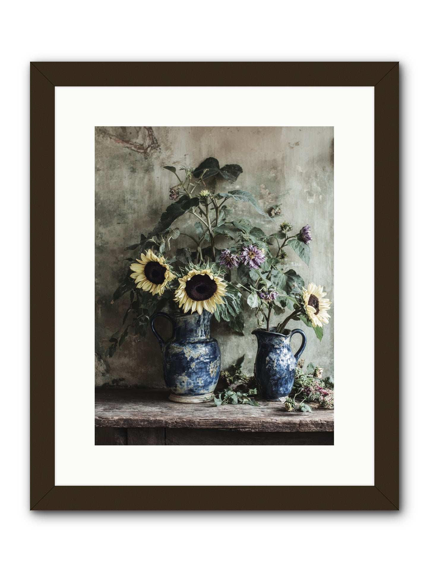 Beatrice -- Framed Print - Black 12x16
