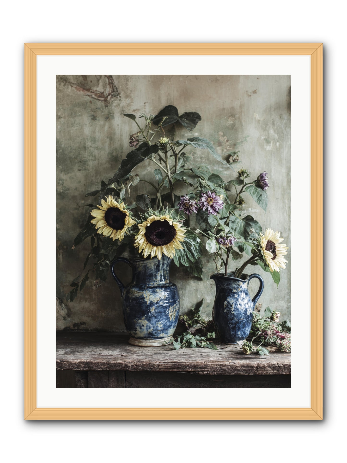 Beatrice -- Framed Print - Natural 24x32