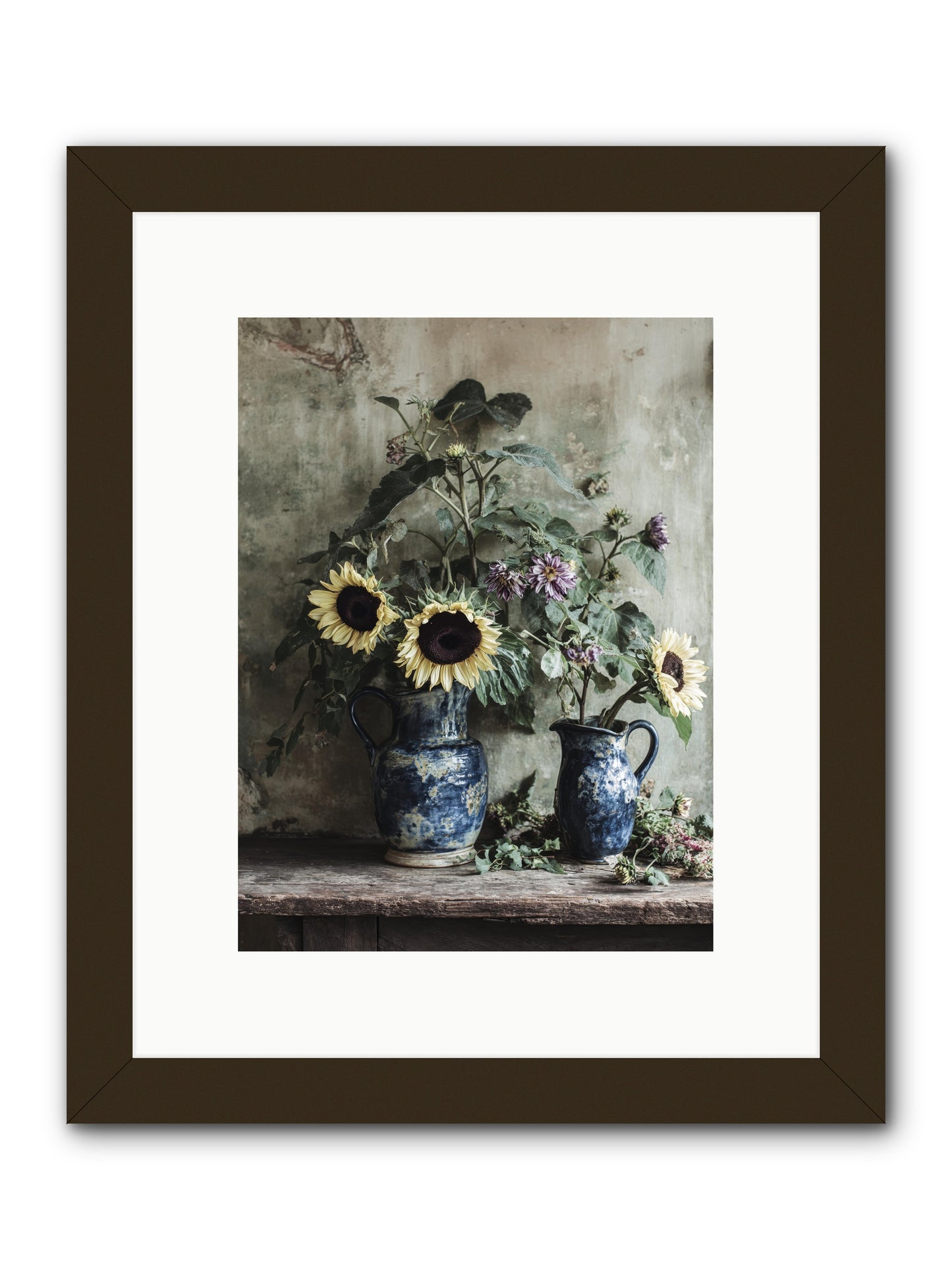 Beatrice -- Framed Print - Black 9x12