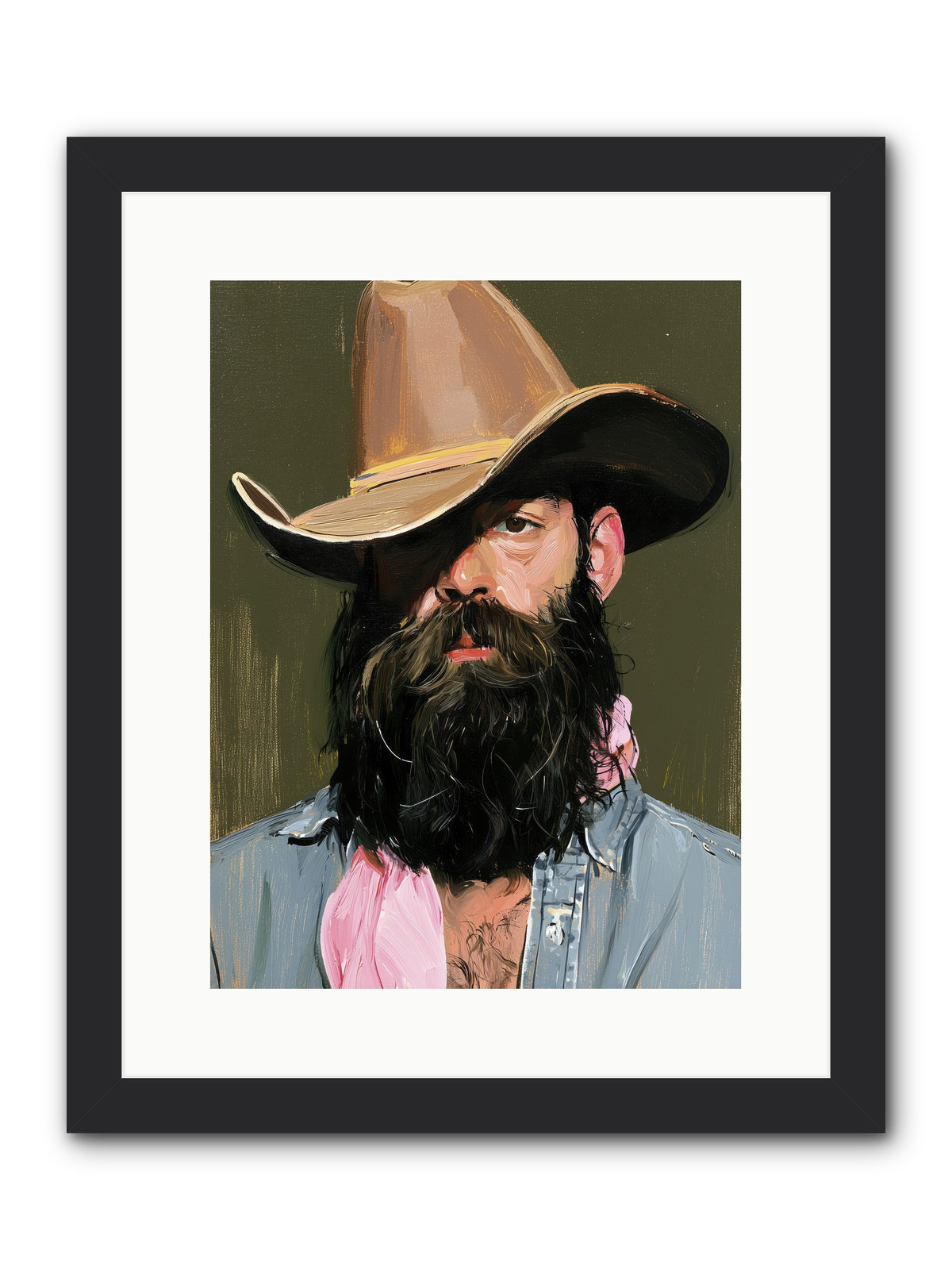 Beau with a Bow REZ — Beau-with-a-Bow_REZ-12x16-Framed-Print-Black.jpg