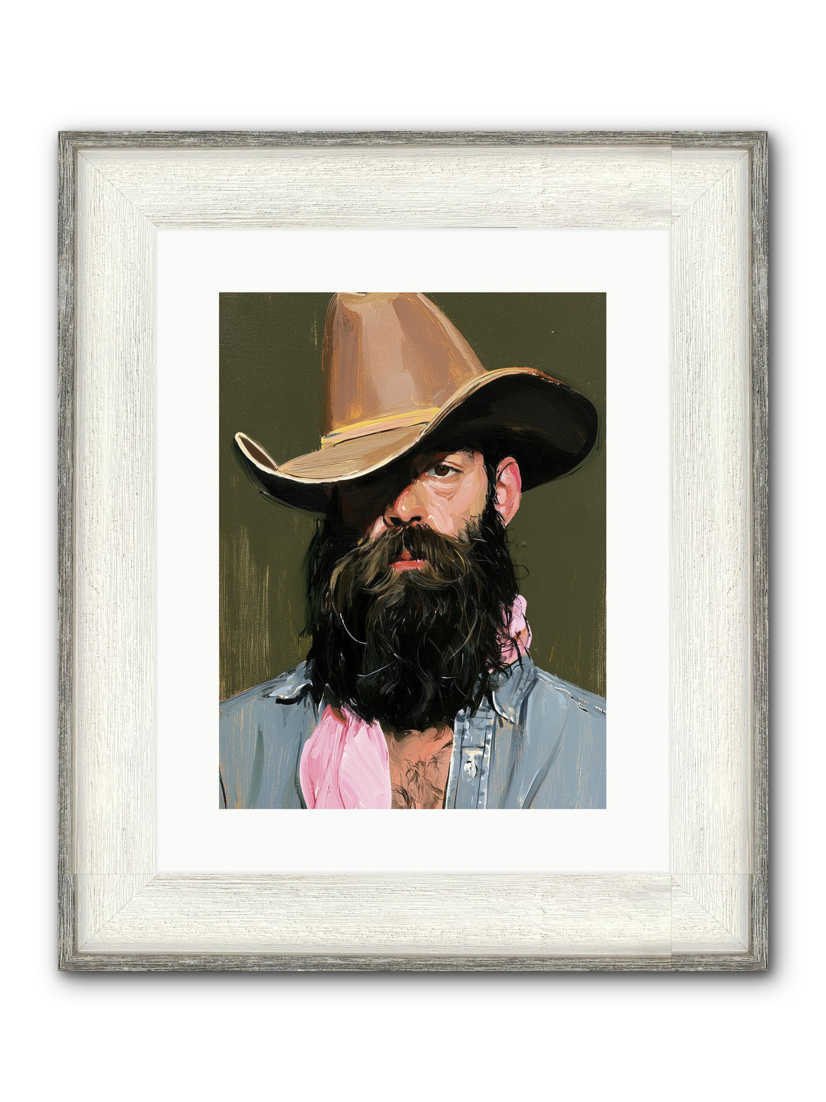 Beau with a Bow REZ — Beau-with-a-Bow_REZ-12x16-Framed-Print-Driftwood-White.jpg
