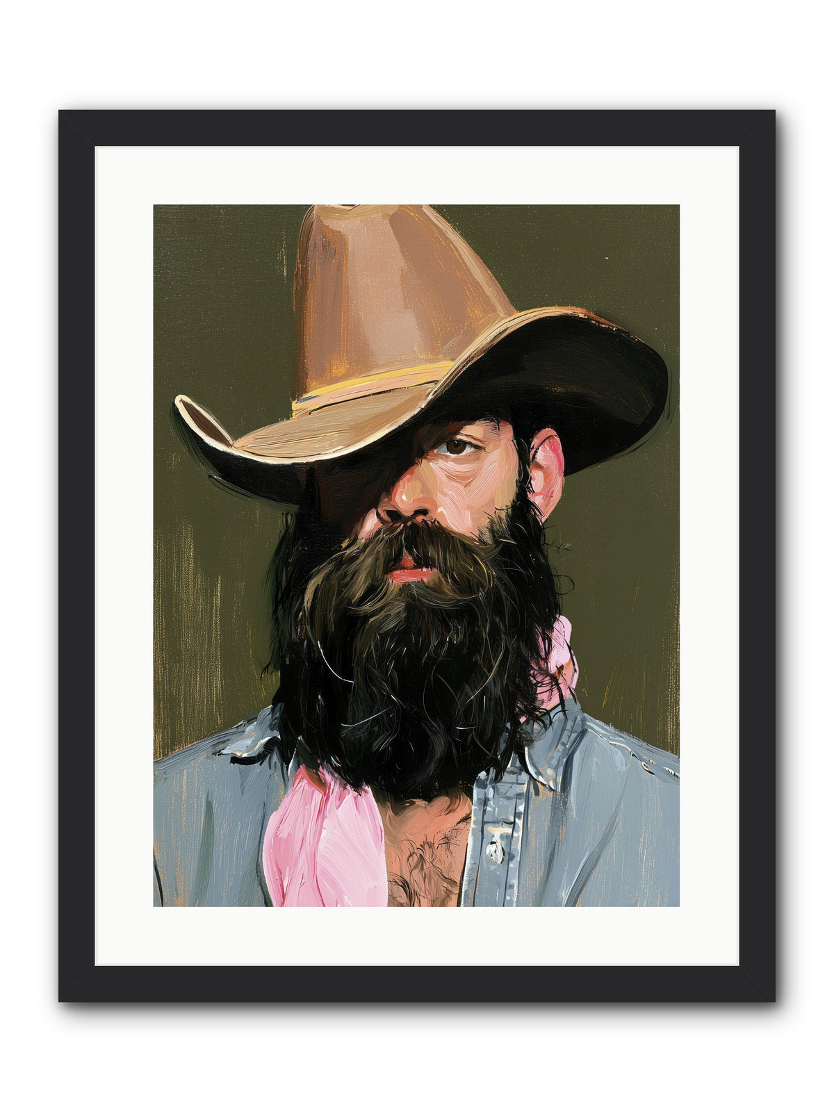 Beau with a Bow REZ — Beau-with-a-Bow_REZ-18x24-Framed-Print-Black.jpg