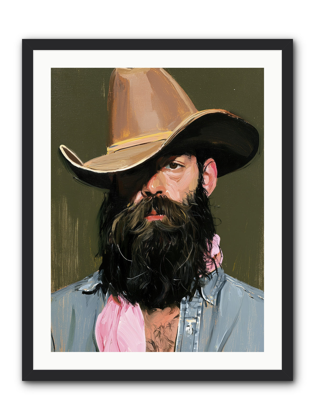 Beau with a Bow REZ — Beau-with-a-Bow_REZ-24x32-Framed-Print-Black.jpg
